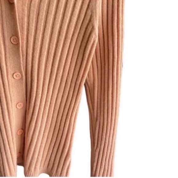 WAYF Sawyer Polo Button Up Peach with Collar Soft Cardigan
NWT Size Large - Picture 4 of 8
